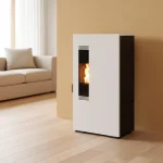 Poêle à granulés extra plat Mini – 5 Kw