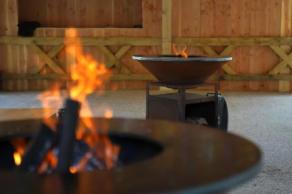 Brasero Plancha bas CORTEN – Diamètre 1m